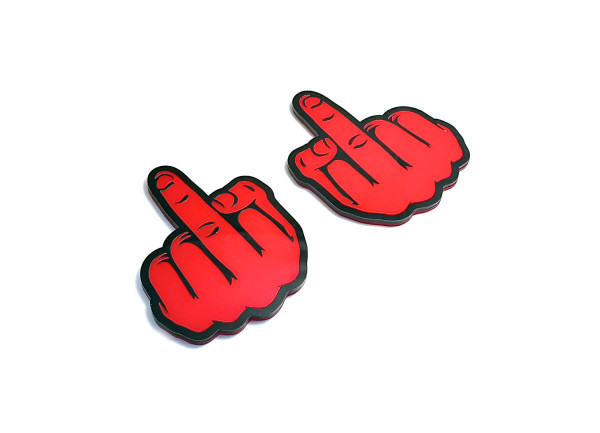 Badges for fenders with logo F*ck