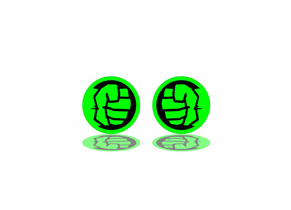 Badges for fenders with logo Hulk