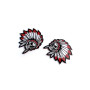 Badges for fenders with logo Indian Skull Chief