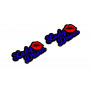 Badges for fenders with logo Lady Driven