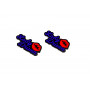 Badges for fenders with logo Lady Driven