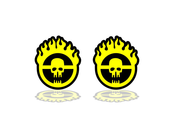 Badges for fenders with logo Mad Max Fury Road