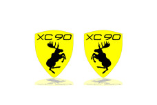 Badges for fenders with logo Elk for Volvo XC90 II (type 1)