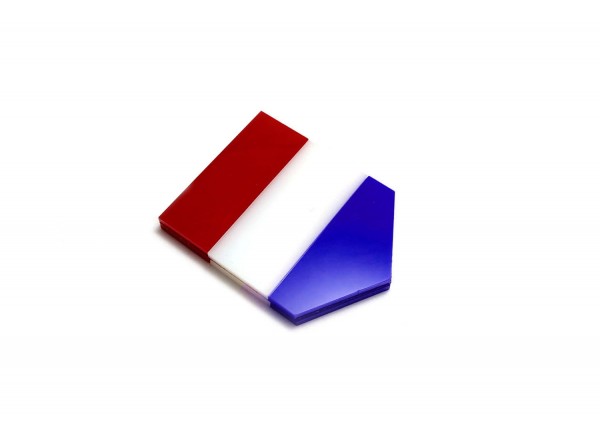Car emblem (shield) with flag of Netherlands Car emblem (shield) with flag of Netherlands