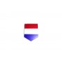Car emblem (shield) with flag of Netherlands Car emblem (shield) with flag of Netherlands