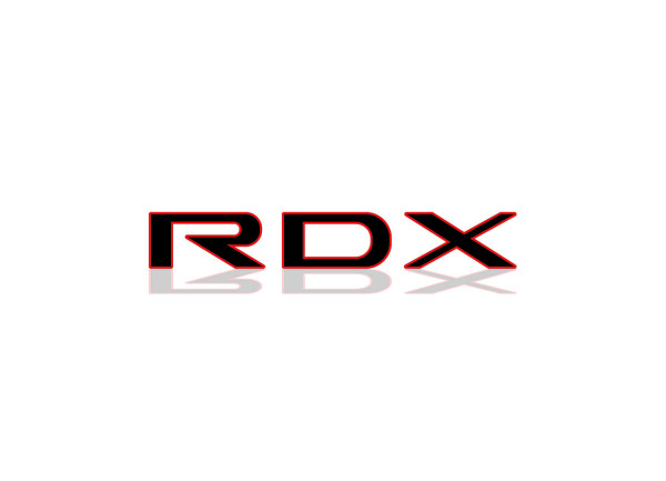 Rear Badge with logo Acura RDX III 2018+ - (MIXT design)