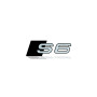 Rear Badge with logo Audi S6 - (MIXT design) Rear Badge with logo Audi S6 - (MIXT design)