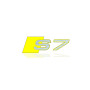 Rear Badge with logo Audi S7 - (MIXT design)