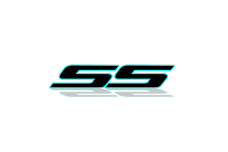 Rear Badge with logo Camaro SS (type 2) - (MIXT design)