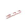 Rear Badge with logo 300 type 1 - (MIXT design)