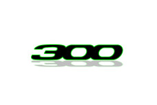 Rear Badge with logo 300 type 1 - (MIXT design)