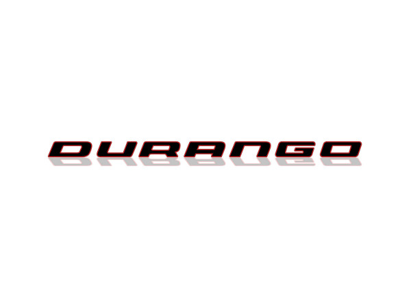 Rear Badge with logo Durango - (MIXT design)