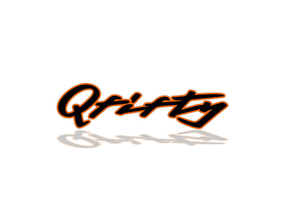 Rear Badge with logo Infiniti Q50 (QFifty) - (MIXT design)
