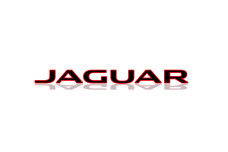 Rear Badge with logo Jaguar (letters) - (MIXT design)