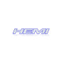 Rear Badge with logo Hemi type 2- (MIXT design)