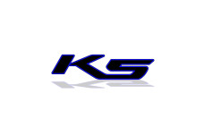 Rear Badge with logo KIA K5 (type 2) - (MIXT design)
