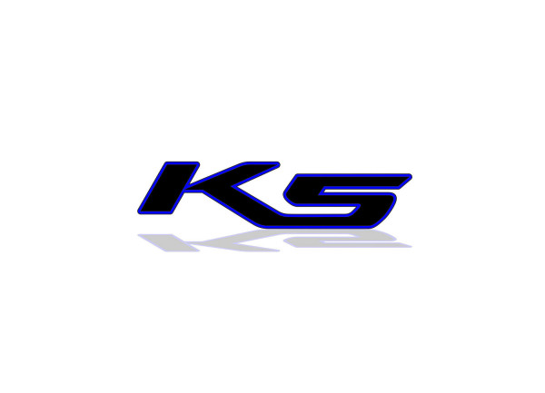Rear Badge with logo KIA K5 (type 2) - (MIXT design)