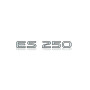 Rear Badge with logo Lexus ES250 - (MIXT design)