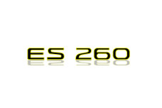 Rear Badge with logo Lexus ES260 - (MIXT design)