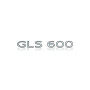 Rear Badge with logo Maybach GLS 600 - (MIXT design)