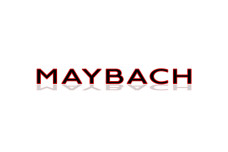 Rear Badge with logo Maybach - (MIXT design)
