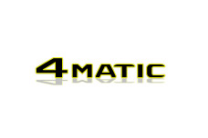 Rear Badge with logo 4matic (type 1) - (MIXT design) Rear Badge with logo 4matic (type 1) - (MIXT design)