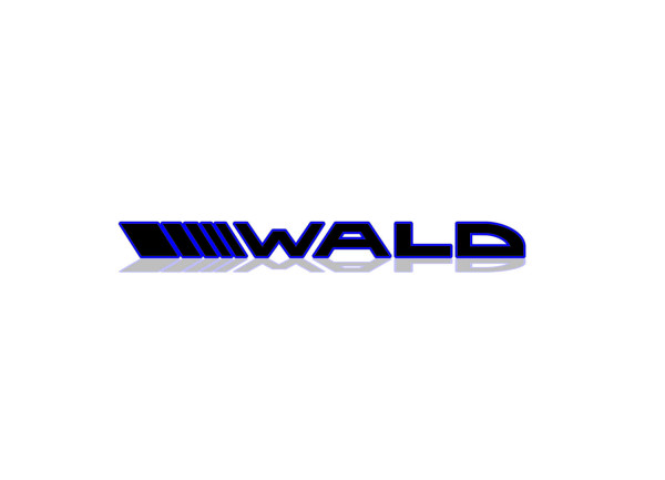 Rear Badge with logo Wald - (MIXT design)