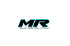 Rear Badge with logo Mitsubishi MR - (MIXT design)