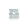 Rear Badge with logo Skyline R33 - (MIXT design)