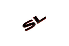 Rear Badge with logo SL - (MIXT design)