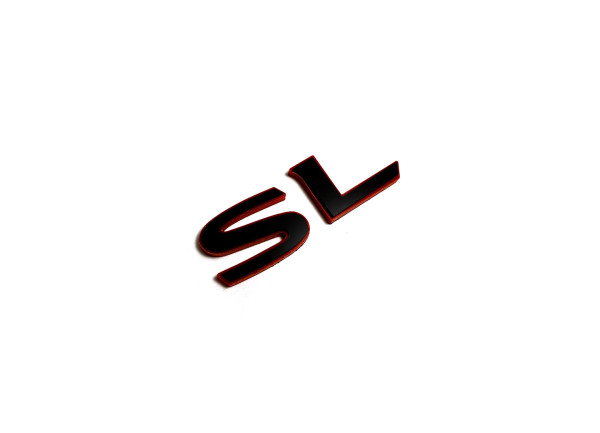 Rear Badge with logo SL - (MIXT design)
