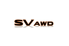Rear Badge with logo SV awd - (MIXT design)