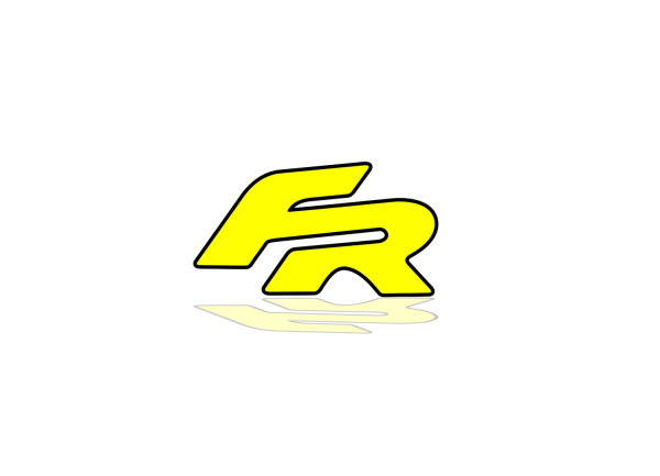 Rear Badge with logo Seat FR (type 1) - (MIXT design)