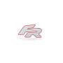 Rear Badge with logo Seat FR (type 1) - (MIXT design)