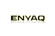 Rear Badge with logo Enyaq - (MIXT design) Rear Badge with logo Enyaq - (MIXT design)