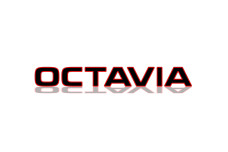 Rear Badge with logo Skoda Octavia III (A7) 2013-2020 - (MIXT design) Rear Badge with logo Skoda Octavia III (A7) 2013-2020 - (MIXT design)