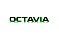 Rear Badge with logo Skoda Octavia IV (A8) 2020+ - (MIXT design) Rear Badge with logo Skoda Octavia IV (A8) 2020+ - (MIXT design)