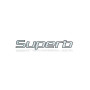 Rear Badge with logo Skoda SuperB II 2008-2015 - (MIXT design)