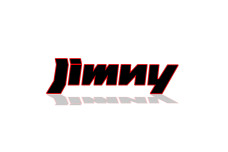 Rear Badge with logo Suzuki Jimny - (MIXT design)