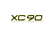 Rear Badge with logo Volvo XC90 II 2015+ - (MIXT design)