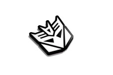 Rear Badge with logo Decepticon