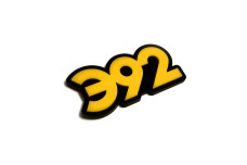 Rear Badge with logo 392 (type 2) Rear Badge with logo 392 (type 2)