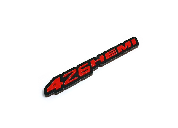 Rear Badge with logo 426 Hemi (type 1)