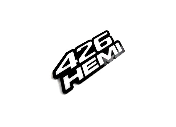 Rear Badge with logo 426 Hemi (type 2)