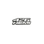 Rear Badge with logo 426 Hemi (type 2)