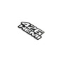 Rear Badge with logo 426 Hemi (type 2)