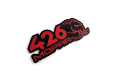 Rear Badge with logo 426 Mopar Hellephant