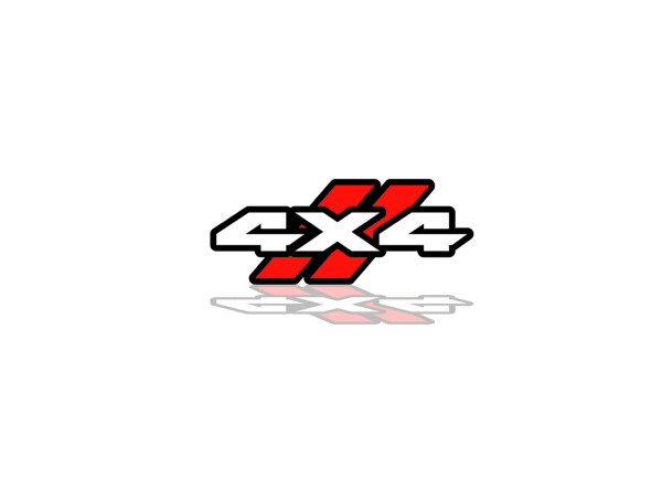 Rear Badge with logo 4x4 Dodge