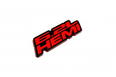 Rear Badge with logo 6.2L Hemi Rear Badge with logo 6.2L Hemi