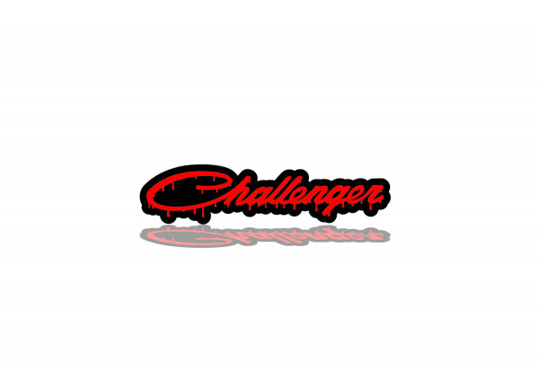 Rear Badge with logo Challenger Blood